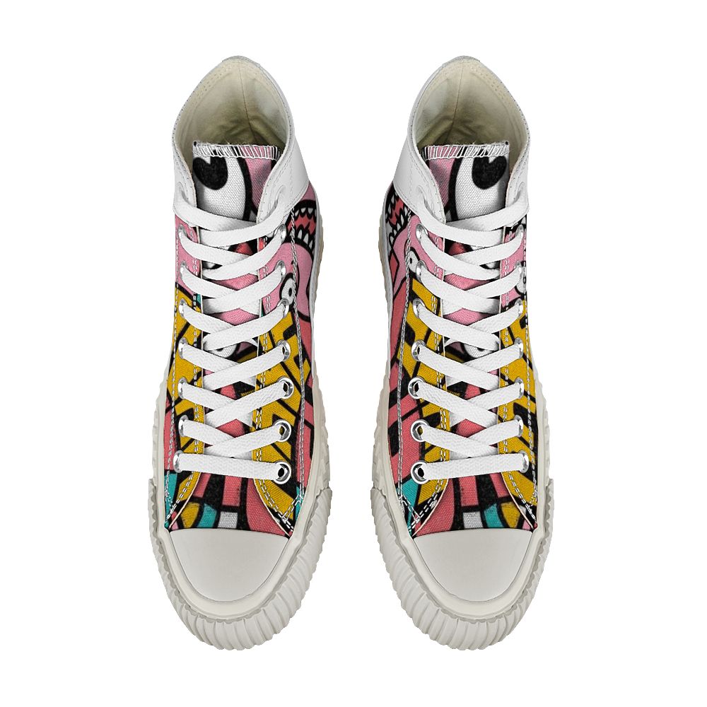 Customize Cartoon Sneakers For Women and Men