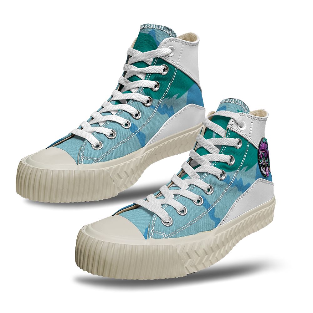 Custom Popular Elements Black Shoes For Women and Men