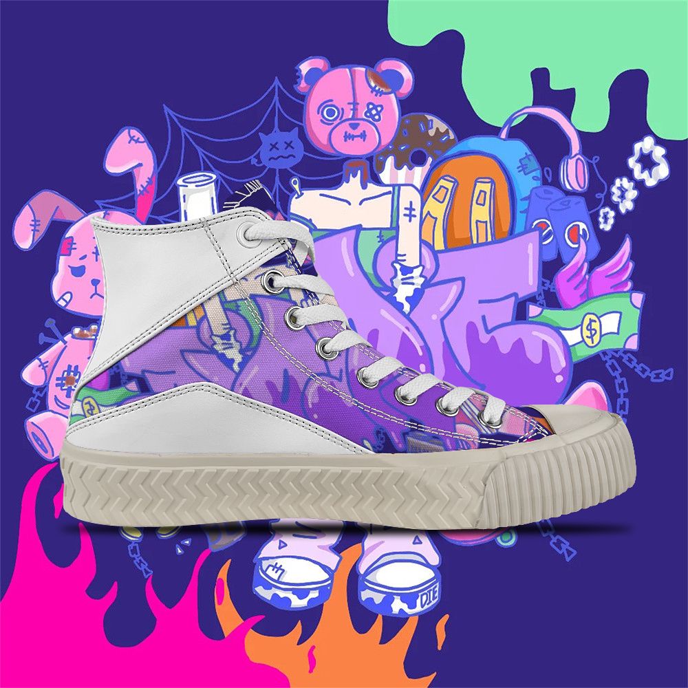 Personalized Cartoon Sneakers For Women and Men